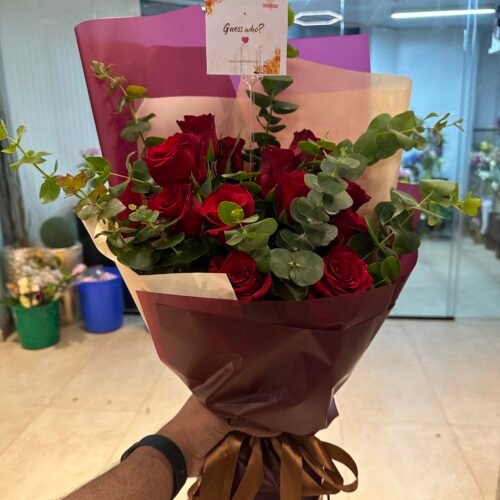 Elegant Red Rose Bouquet