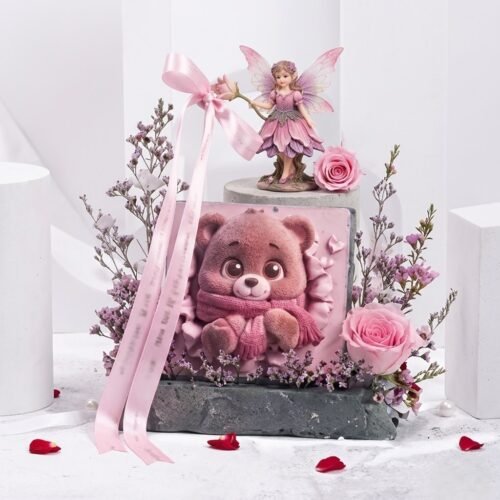 A Sweet Surprise Wrapped in Love – Rose & Chocolate Gift Bag by Warda Petals
