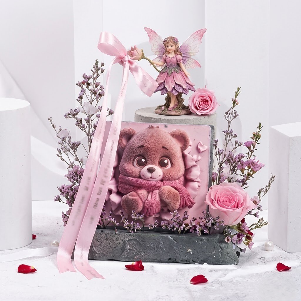 A Sweet Surprise Wrapped in Love – Rose & Chocolate Gift Bag by Warda Petals