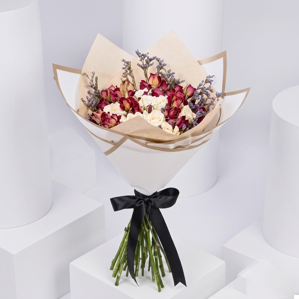 Blessing Bouquet For Umrah – Elegant Floral Wishes