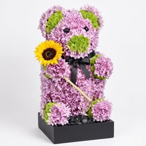 Chrysanthemum Teddy Flower Arrangement