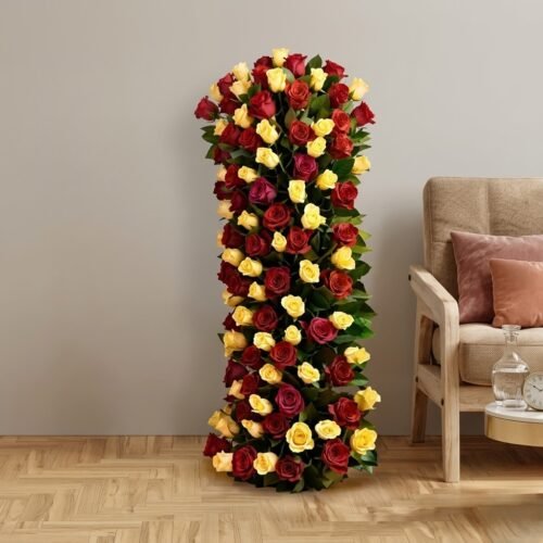 Height of Rosy Love – Grand Rose Arrangement