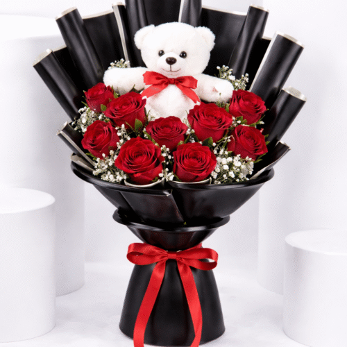 I Love You Beary Much by Warda Petals