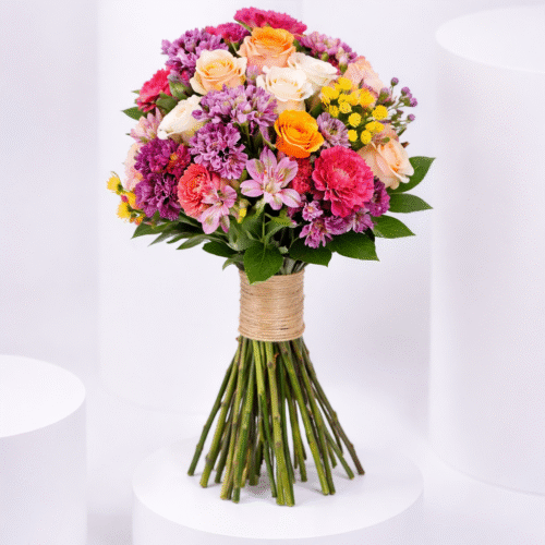 Lethal Combination Standard Mixed Flower Bouquet by Warda Petals