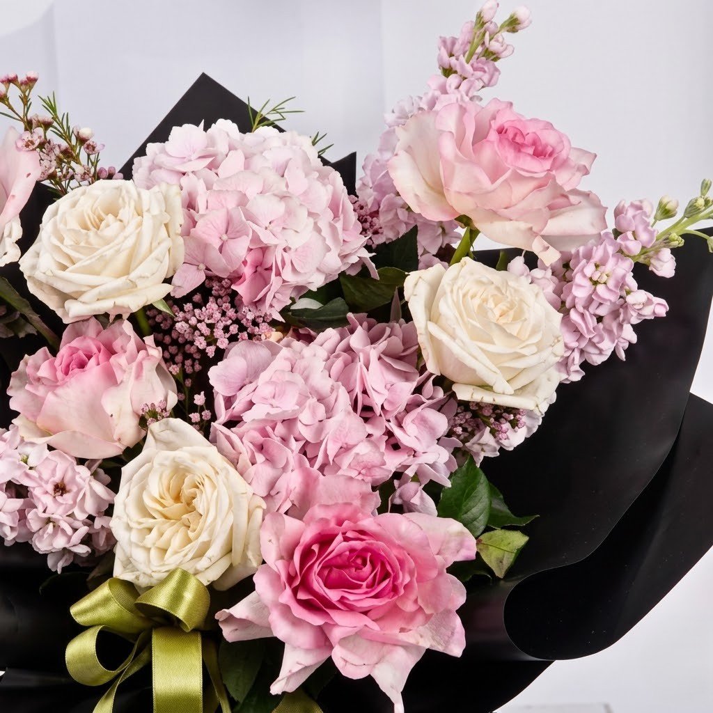 Moods Of Pink Flowers Bouquet – Soft & Elegant Floral Gift