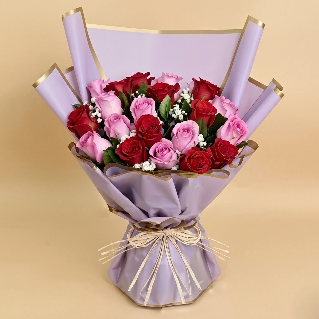 Romantic Rose Symphony by Warda Petals