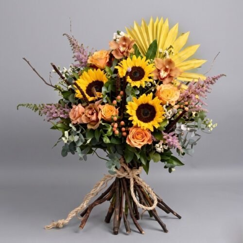 Sunflowers Shine Bouquet Arrangement