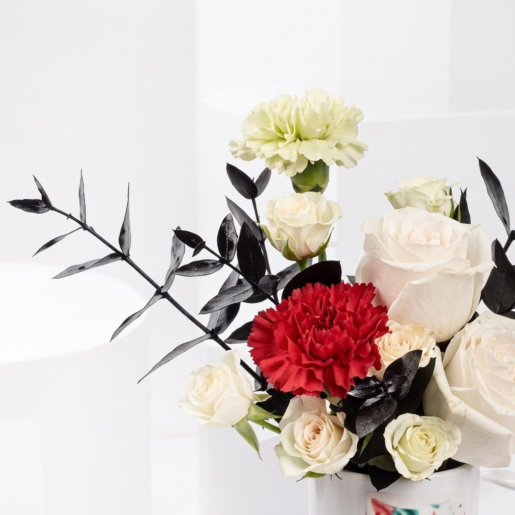 A Mug of Memories and Pride – Floral Mug Arrangement