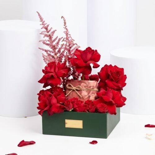 AirPods Pro 2nd Gen with Roses – Luxury Tech & Floral Gift