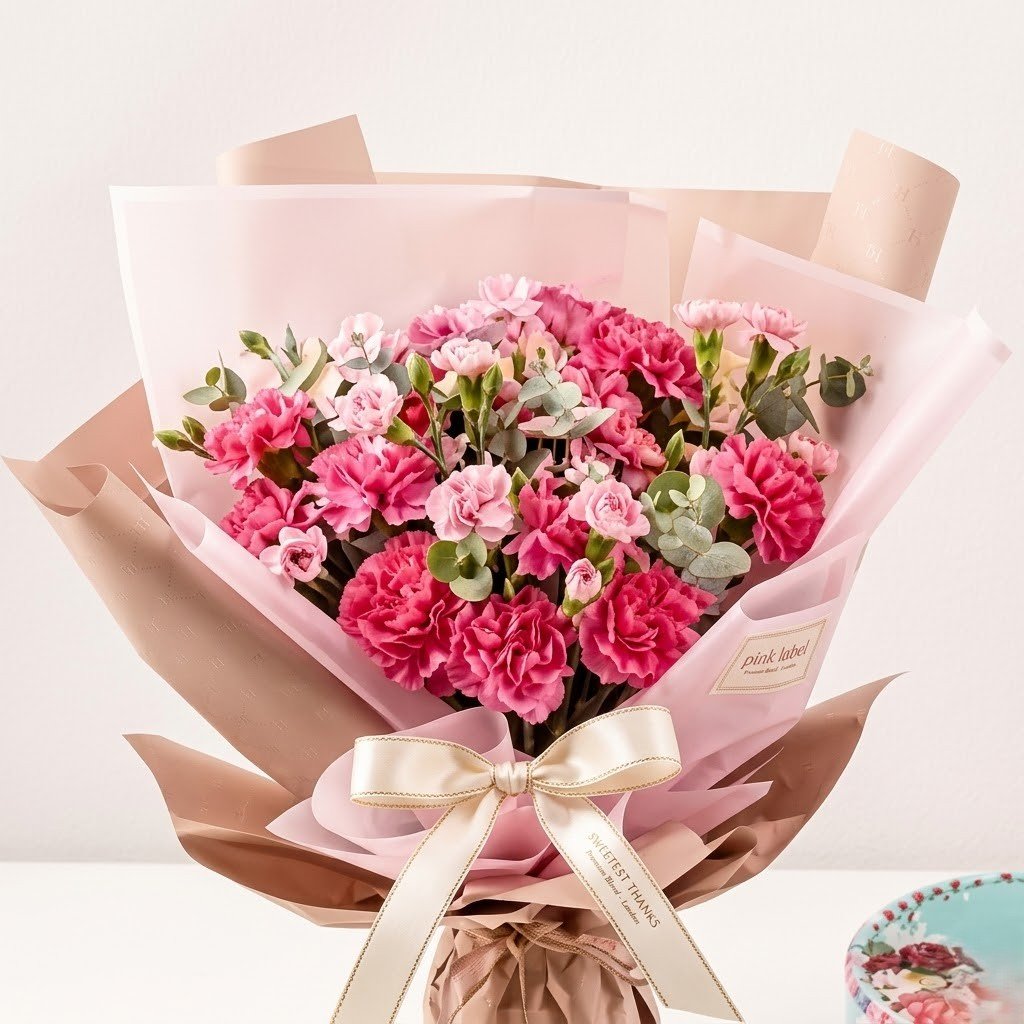 Birthday Gift Combo – Flowers, Cake & Keepsakes