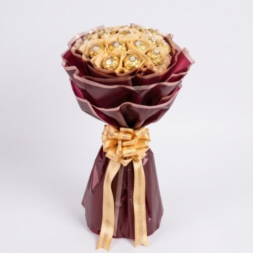 Ferrero Rocher Chocolate Bouquet – Sweet Gift Arrangement