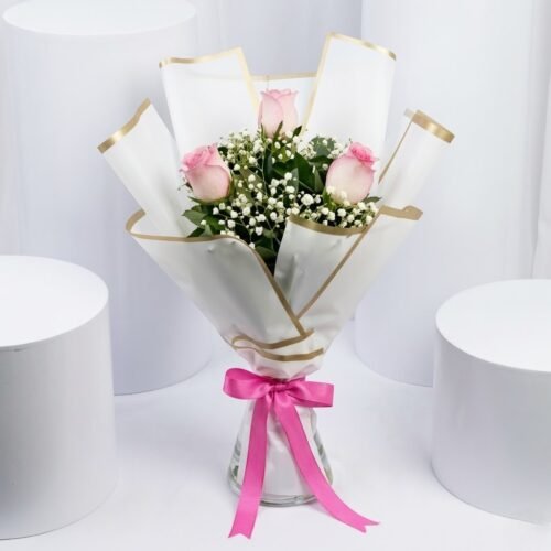 Splendid Pink Rose Bouquet – Elegant Floral Gift
