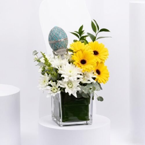 Thank You Nurse Flower Vase – Fresh Gratitude Arrangement